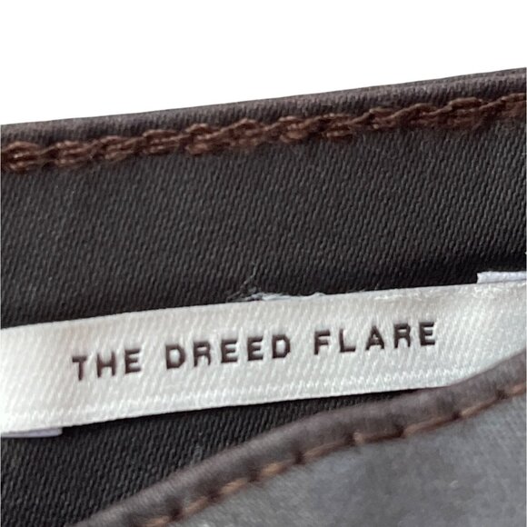 Zara Womens The Dreed Flare Pants Size 8 Black Cotton Blend Retro Style 76j - Picture 4 of 6